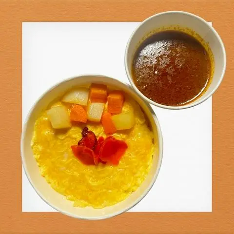 Hình ảnh Cơm Cà Ri Trứng Omelette