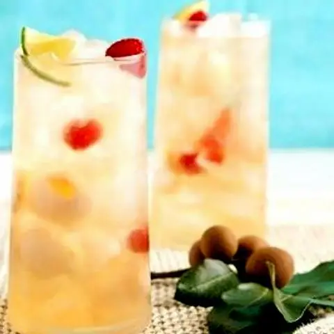 Hình ảnh Trà vải nha đam