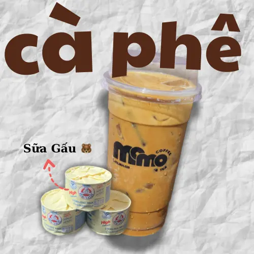 Hình ảnh Cà phê sữa gấu