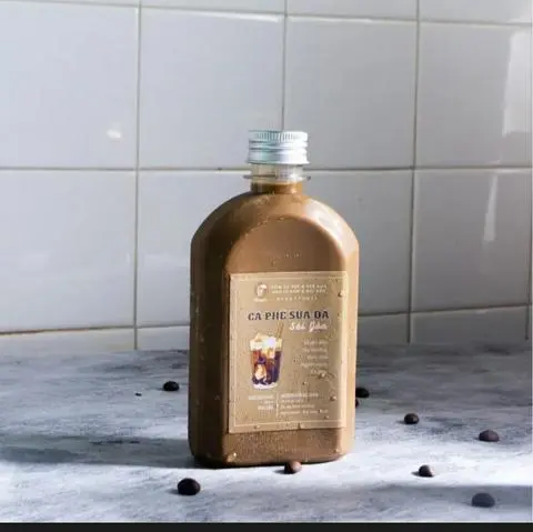 Hình ảnh Cà phê sữa đá Sài Gòn (Chai 330ml)