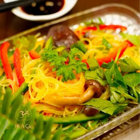 Hình ảnh Miến xào Singapore chay