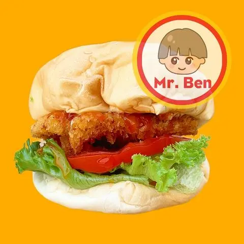 Hình ảnh Hamburger Gà sốt đặc biệt 