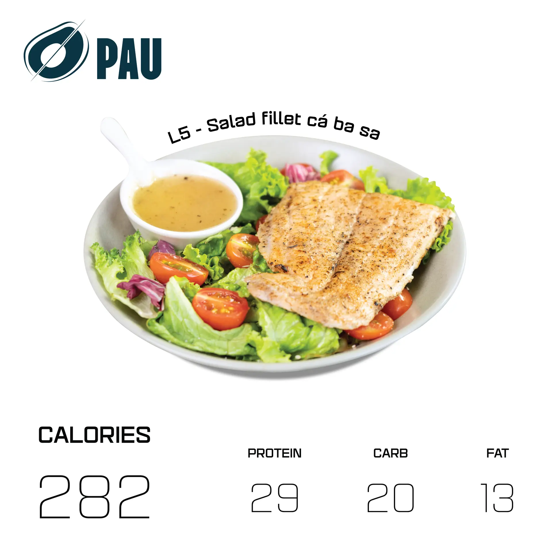 Hình ảnh L4 - Salad cá hồi Nauy áp chảo