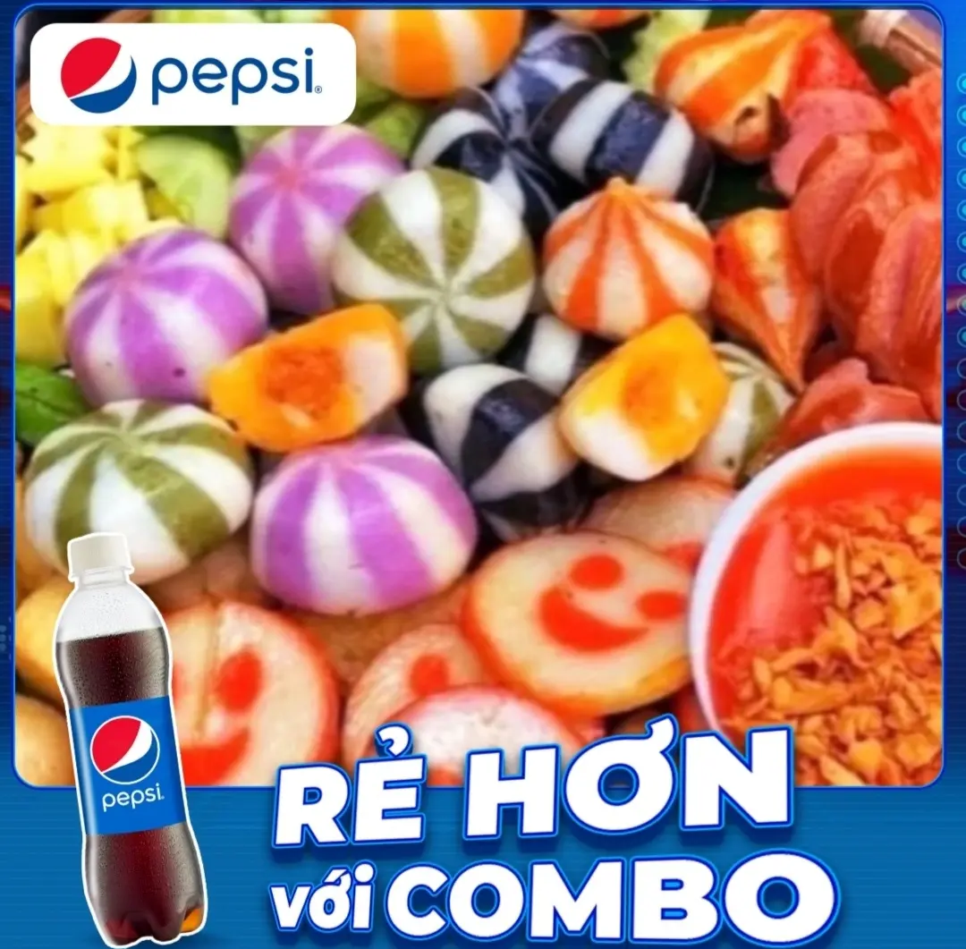 Hình ảnh Combo Cá Viên Chiên Phần Nhỏ + Tặng Kèm 1 Chai Nước Tự Chọn
