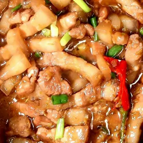 Hình ảnh Thịt kho mắm ruốc
