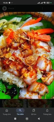 Hình ảnh xôi xá xíu