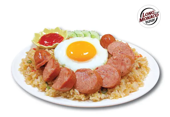 Hình ảnh Cơm xúc xích + ốp la