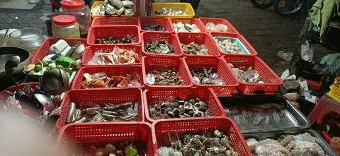 Hình ảnh Ốc mỡ xào me, xào tỏi,xào sa tế,xào bắp