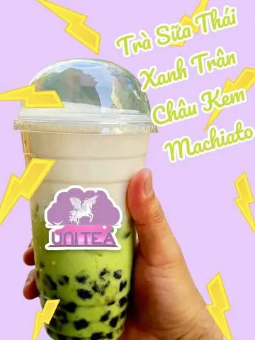 Hình ảnh Trà Sữa Thái Xanh Machiato