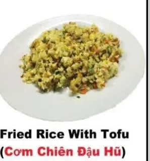 Hình ảnh Cơm chiên đậu hũ