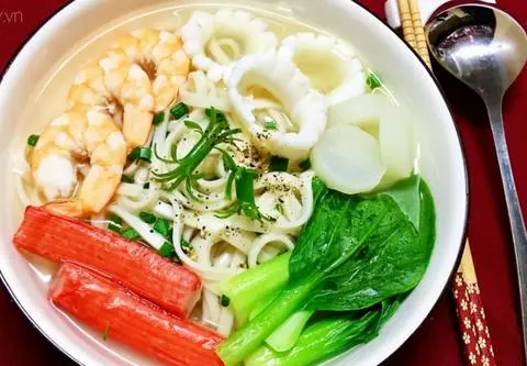 Hình ảnh Miến Phú Hương nấu tôm khô