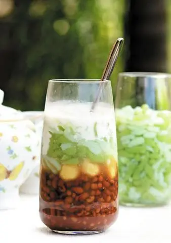 Hình ảnh Đậu đỏ - bánh lọt