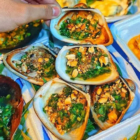 Hình ảnh SÒ SỮA NƯỚNG MỠ HÀNH