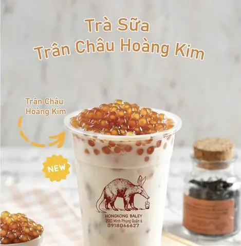 Hình ảnh Trà Sữa Trân Châu Hoàng Kim