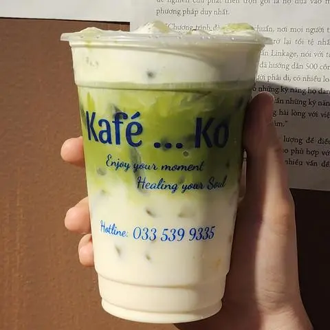 Hình ảnh Matcha latte macchiato