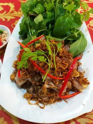 Hình ảnh Thăn dê cháy sả