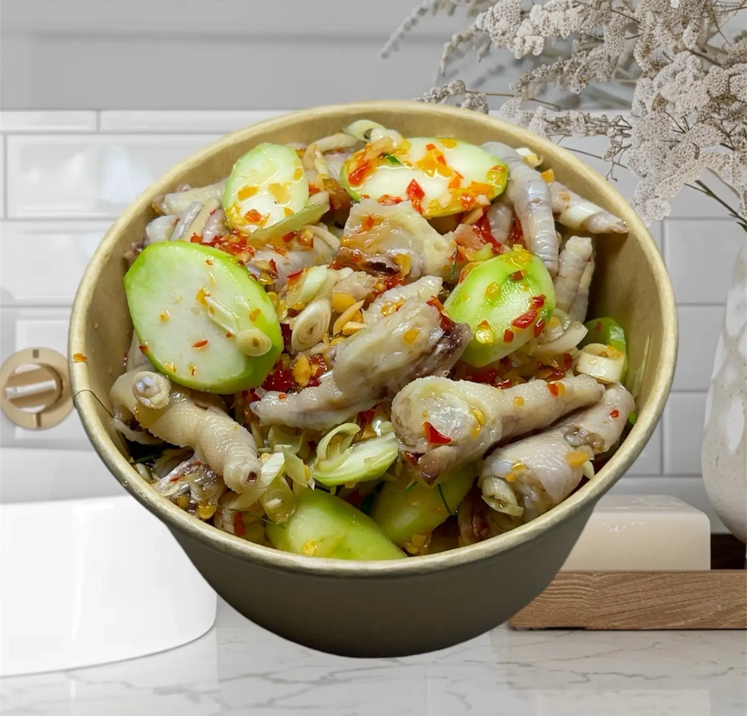 Hình ảnh Chân gà xóc cóc kiểu Thái  - Lớn