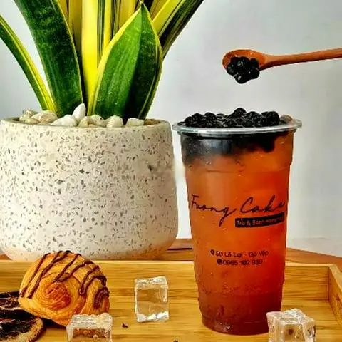 Hình ảnh Trà oolong trân châu đen