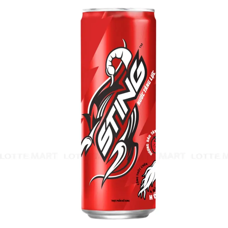 Hình ảnh Sting dâu đỏ + tẩy đá