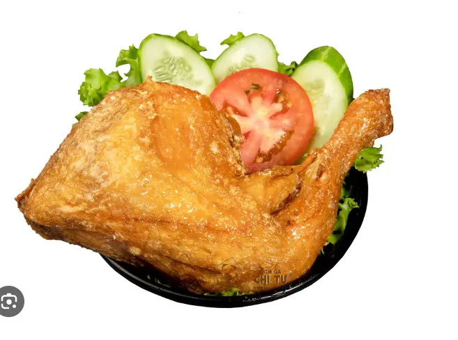 Hình ảnh Đùi Gà lớn 1 gốc 4 (cơm trắng)
