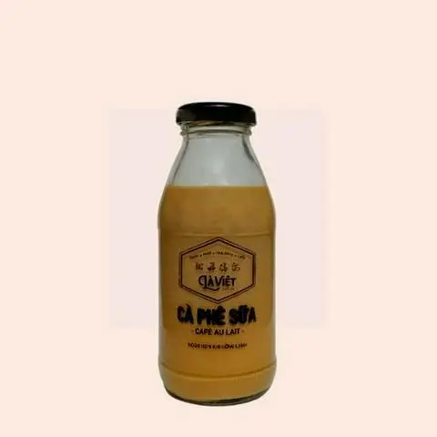Hình ảnh Cà phê sữa đóng chai