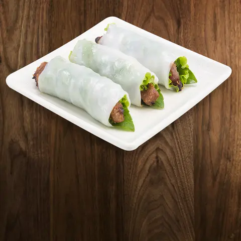 Hình ảnh Bánh ướt cuốn thịt nướng (3 cuốn)