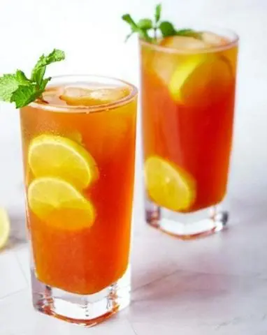 Hình ảnh Hồng trà chanh / đào 