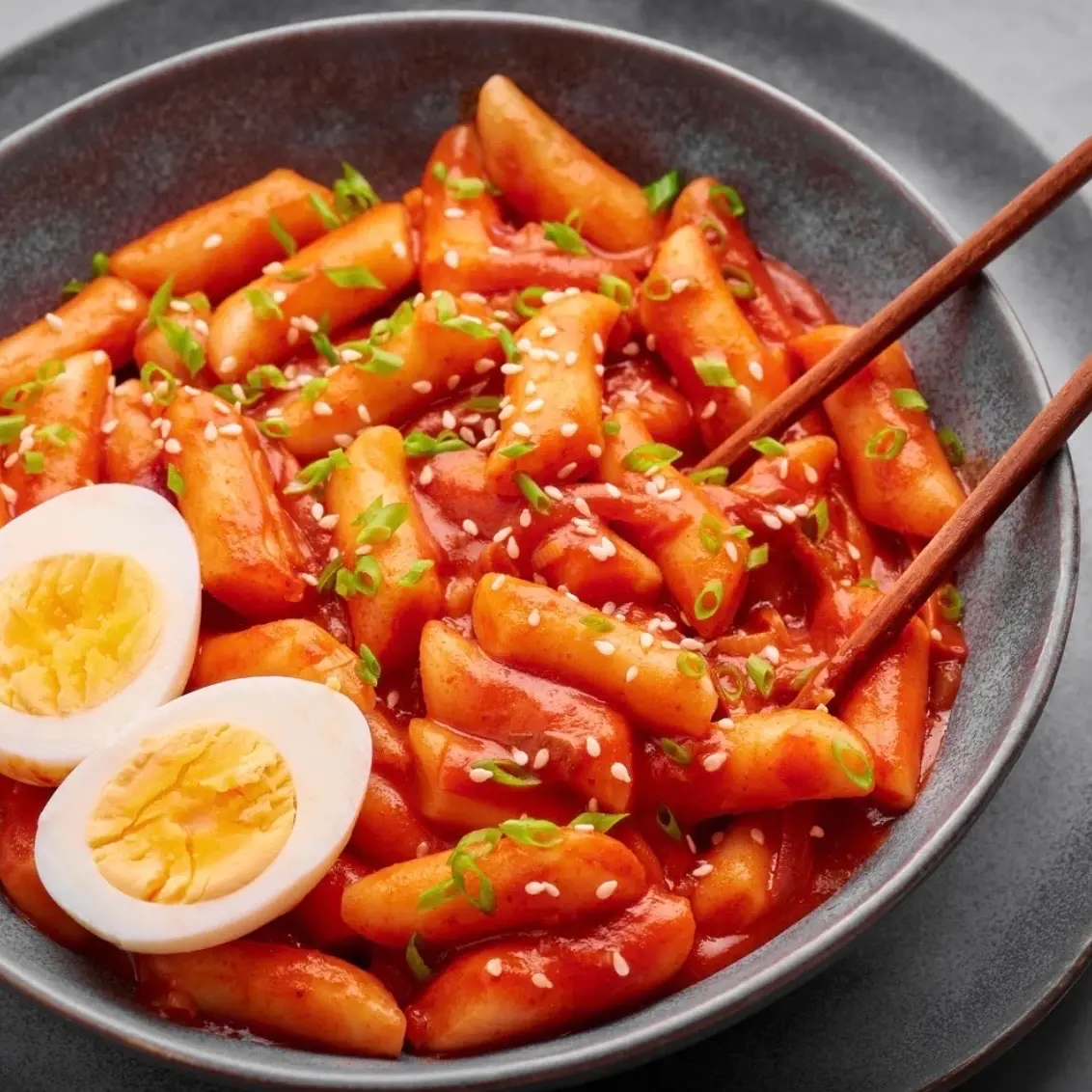 Hình ảnh Bánh gạo truyền thống và xúc xích