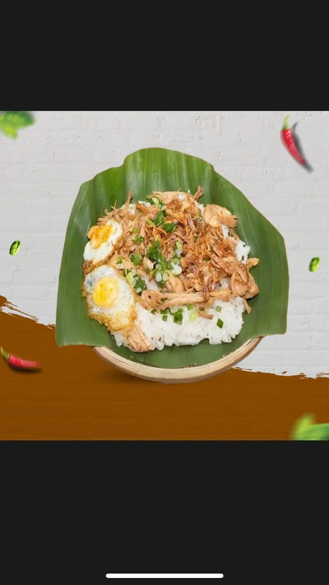Hình ảnh Xôi gà xé - Ốp la