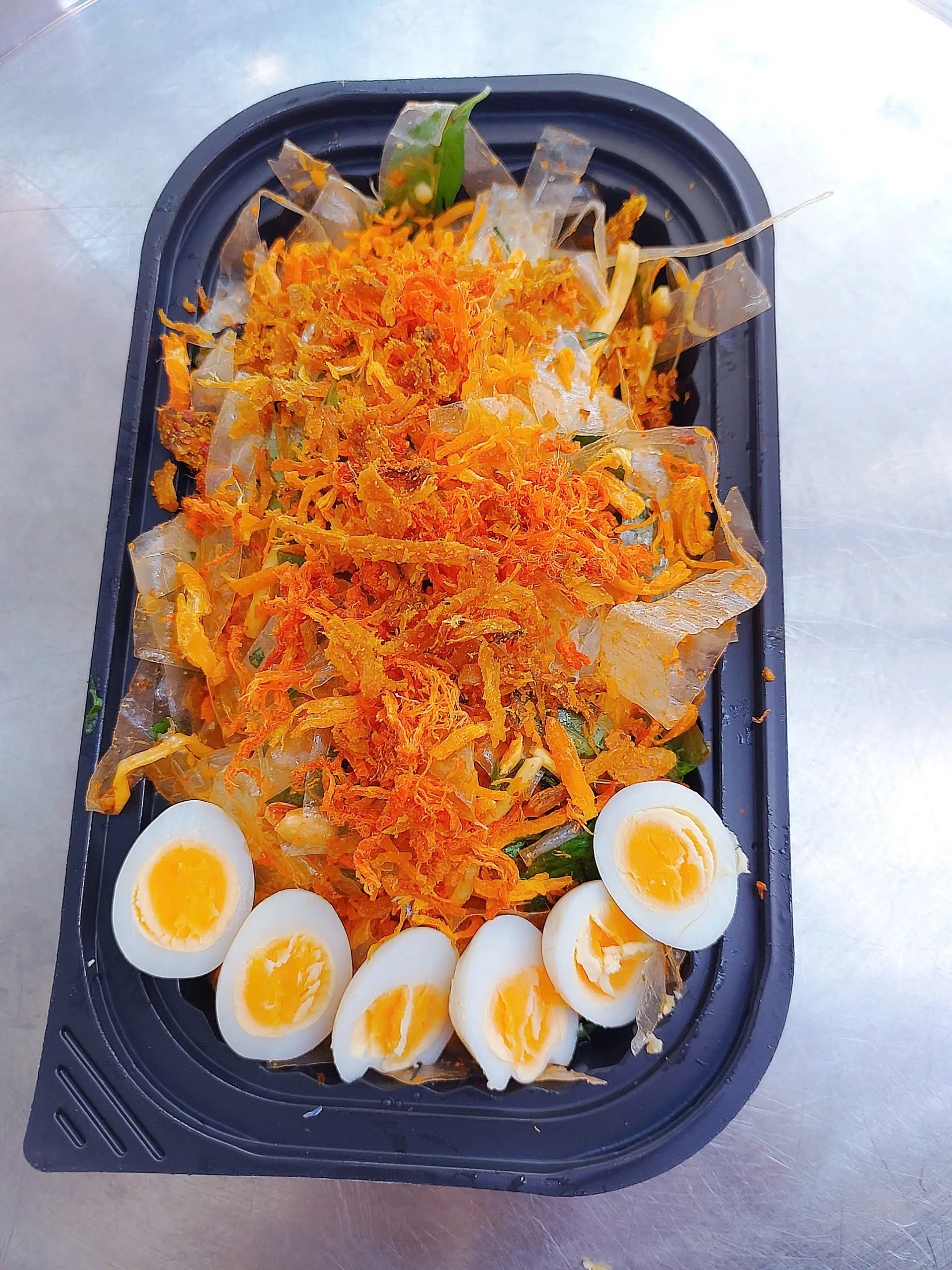 Hình ảnh Bánh Tráng Sợi Trộn Full.