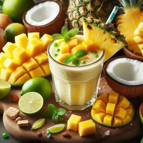 Hình ảnh S2. Tropical Slim Down Smoothie