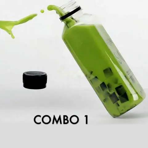 Hình ảnh Hủ tiếu thịt tóp mỡ - trà sữa matcha thạch