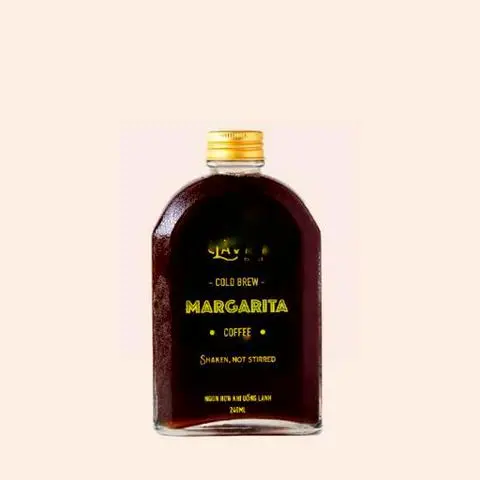 Hình ảnh Cà phê pha lạnh margarita đóng chai