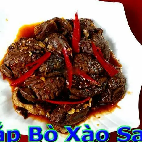 Hình ảnh Bắp Bò Nướng Sa Tế
