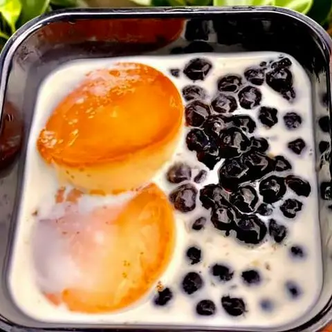 Hình ảnh Bánh flan trân châu - 2c