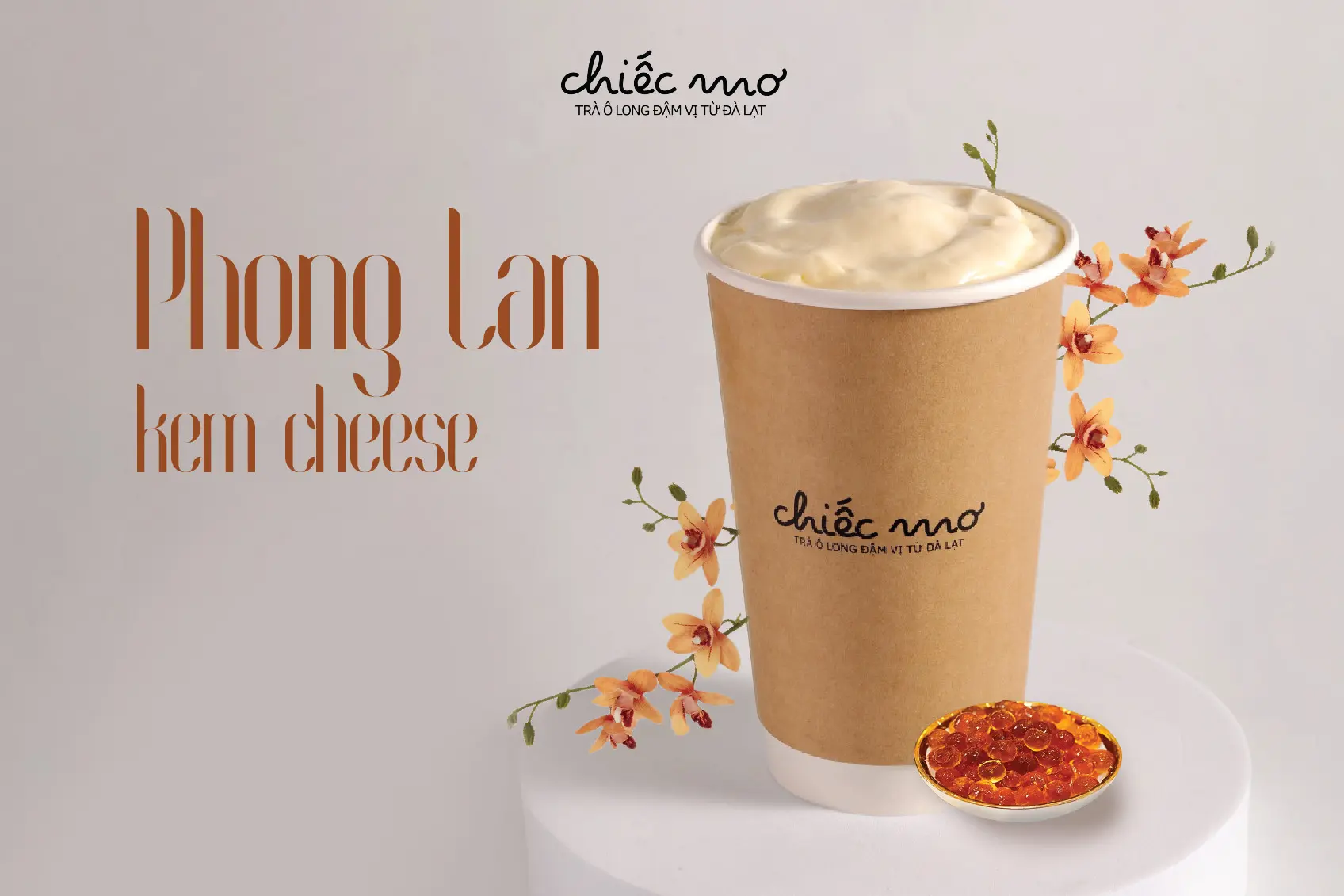 Hình ảnh Phong lan kem chesse 