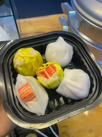 Hình ảnh combo thập cẩm xíu mại, há cảo tôm, cua, thịt. 