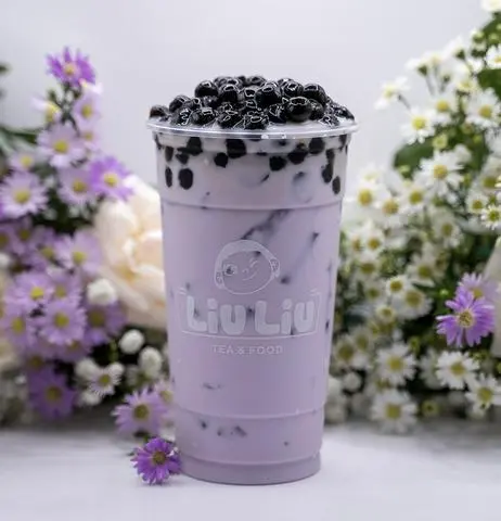 Hình ảnh Trà sữa khoai môn trân châu  đen