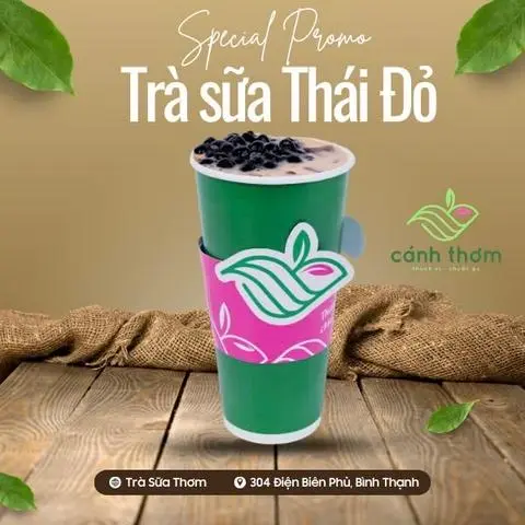 Hình ảnh Trà sữa Thái Đỏ
