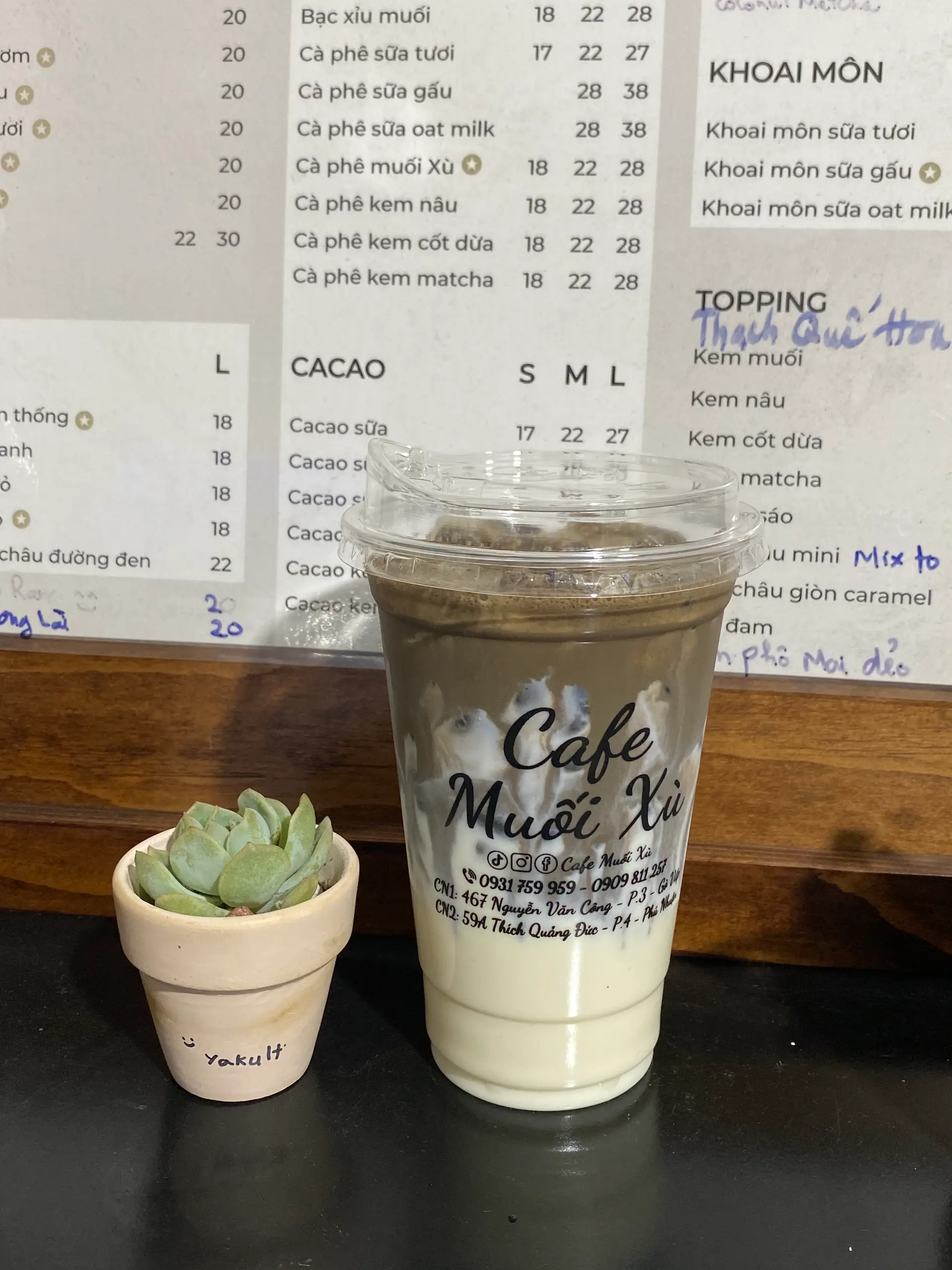 Hình ảnh Houjicha Sữa Gấu