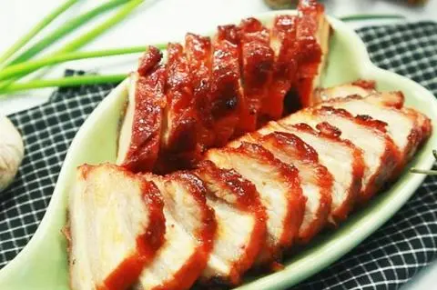 Hình ảnh Xá Xíu Nướng Mật Ong - 1 Kg Tặng Kèm 5 Bánh Bao Hấp 