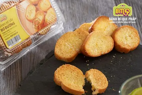 Hình ảnh Bánh Mì Sấy Bơ Đường 200gr