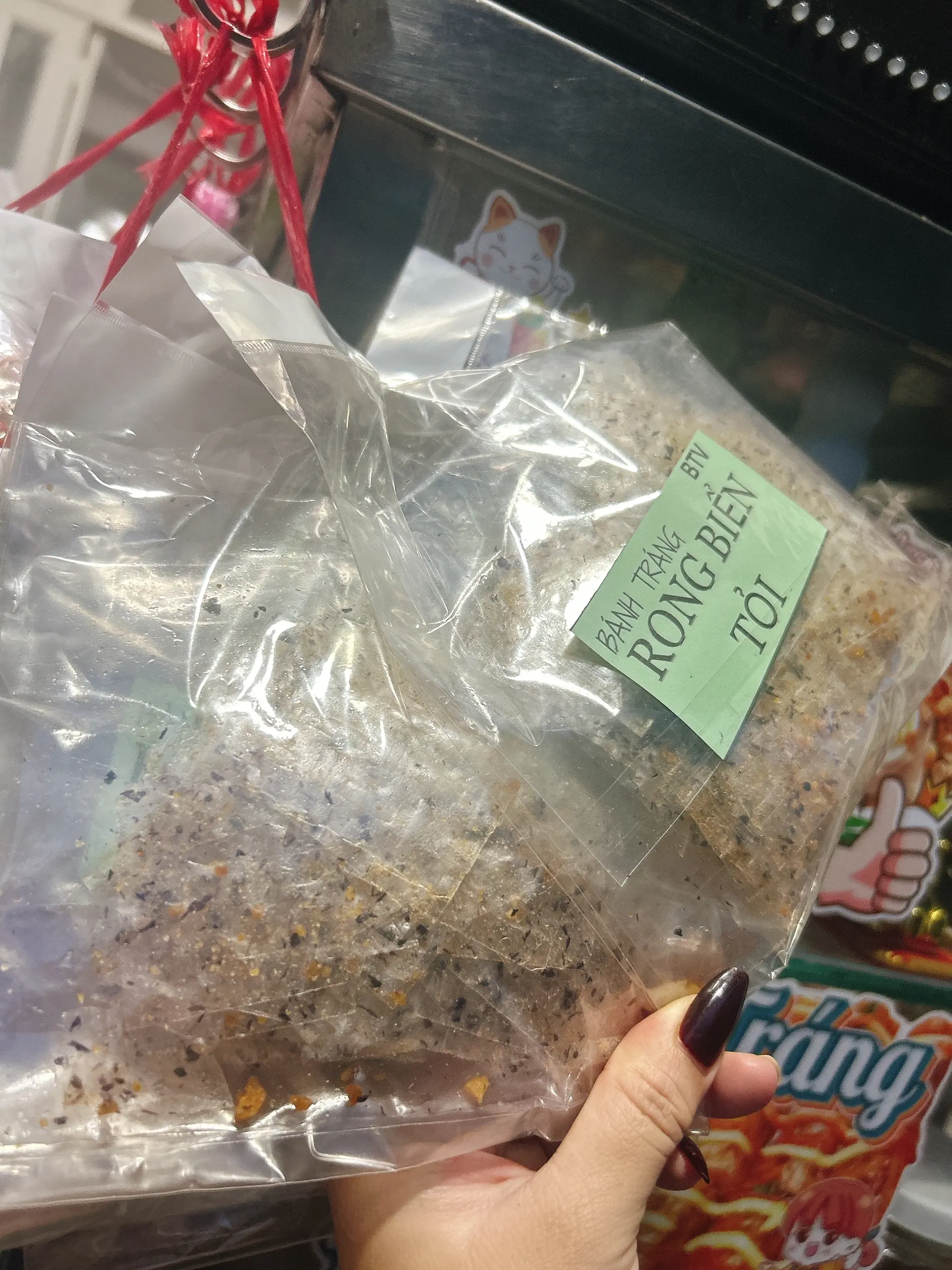 Hình ảnh Bánh Tráng Rong Biển Tỏi (bịch)