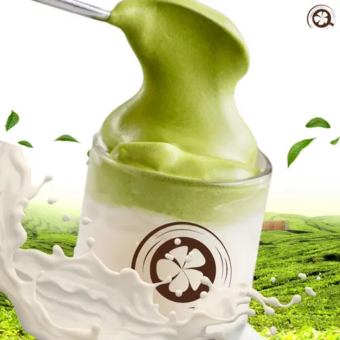 Hình ảnh Latte Kem Matcha