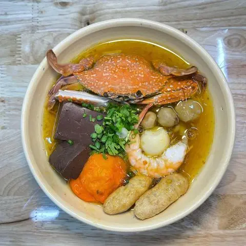 Hình ảnh Bánh Canh Ghẹ Đầy Đủ