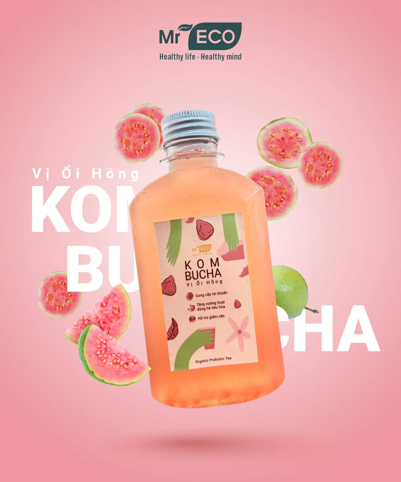 Hình ảnh Kobumcha 250ml vị ổi hồng