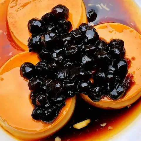 Hình ảnh Bánh flan trân châu - 3c