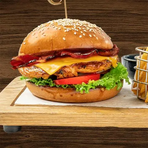 Hình ảnh Chicken, Bacon Cheese Burger