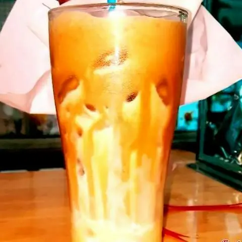 Hình ảnh Cafe sữa đá pha máy