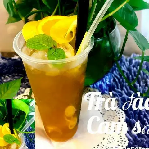 Hình ảnh Trà đào cam sả